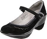 Jambu Women's Lido Wedge Pump,Black,6 B US