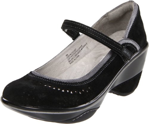 Jambu Sandals Jambu Women's Lido Wedge Pump,Black,10 B US