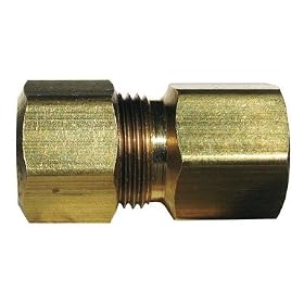 Buy Anderson Copper & Brass Ab66a-6bconnect Comp3 8x1 4fp - Yellow Brass by Anderson now!