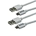 Micro USB Cable,OKPOW High Speed USB 2.0 A Male to Micro B Charging Cable Sync Cell Phone Cords for Samsung HTC Nokia Android Smartphones(2 Pack)