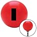 American Shifter 97770 Red Shift Knob with M16 x 1.5 Insert (Black First Lieutenant & Second Lieutenant)