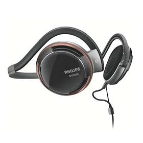 Philips SHS5200 Reflective Neckband Headphones