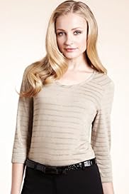 Autograph Striped Top with Modal