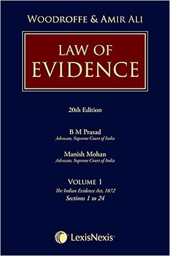 Amir Ali's Law of Evidence
