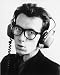 Kitchen & Housewares : ELVIS COSTELLO 24x36 B&W POSTER PRINT
