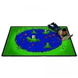 Flagship Frogs Rug 6'X9' (Print)