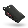 Motorola Razr i Leather Case - Flip Top Type (Black) - XT890 by PDair