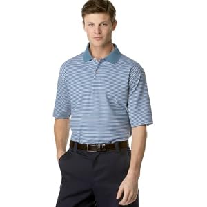 Click here to buy Ashworth 3rd Groove Hogan's Alley Stripe Polo by Ashworth.