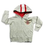 Gold Rush - Toddler Boys Sweat Jacket, Grey, Red, White