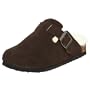 BEARPAW Women's 359 Jasmine Clog,Chocolate,8 M US