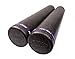 Exervo Nimbus EnduraBead Pro High Density Foam Roller 36″ x 6″ Full Round, Black, 2 Pack