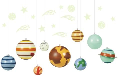 Glow Power Glow-in-The-Dark Planets and Stars