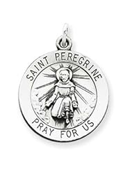Sterling Silver St. Peregrine Medal