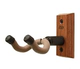 String Swing Home and Studio Guitar Keeper (Wall Hanger) Black Walnut Hardwood (Black Walnut Hardwood)