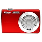 Nikon Coolpix S203 Digital Camera (Red)