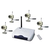 Lyd Technology W208G4 5 Channels Wireless Mini Hidden Cameras and Wireless Receiver Kit
