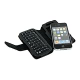 Pregiata custodia per Apple iPhone 4 con Tastiera Bluetooth integrata colore Nerodi Sharon