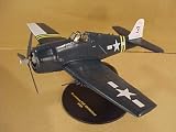 IXO JUNIOR MODELS 1/72 Scale Prefinished Fully-Detailed Diecast Model, US Navy WWII Grumman F6F 5N Hellcat Night Fighter, Unit not identified PIXJ000024