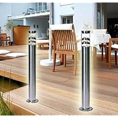1 Solarlampe f�r den Aussenbereich 100 cm aus Edelstahl