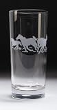 Running Horse Beverage Glass Set of 4