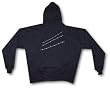 Barb Wire Strands Men's Hoodie Sweat Shirt Small thru 4XL