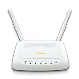 Sapido RB-1800 Wireless N Long-Range Router w/ 2 Detachable 3dBi Antennae, Power Saving 300 Mbps Wi-Fi 802.11n Broadband Network Switch Router w/ Dual Active Firewalls, One-Touch WPS, and Smart QoS Technology