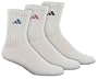 adidas Women's 6-Pack Crew Sock, White/Diva/Collegiate/Light Blue/Black, Shoe Size 5-10