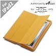 Acase(TM) EZ-Carry Polyurethane Case (ULTRA SLIM) Folio Stand for Apple iPad 2 2nd Generation WiFi / 3G Model 16GB, 32GB, 64GB NEWEST MODEL (Orange)