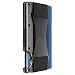 The Ridge Wallet Authentic | Minimalist Titanium Metal RFID Blocking Wallet with Cash Strap | Wallet for Men | RFID Minimalist Wallet, Slim Wallet (Burnt Titanium)