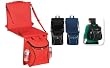 2-in-1 Stadium Seat & Cooler Converts from Backpack to Seat - Navy