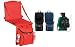 2-in-1 Stadium Seat & Cooler Converts from Backpack to Seat - Navy