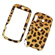 Palm Treo Pro 850 Rubberized Snap On Protector Hard Case Image Cover Leopard