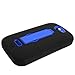 Aimo Wireless Progressive Guerilla Armor Case with Built-in Kickstand for BLU Advance 4 0 A270A - Retail Packaging - Black/Blue