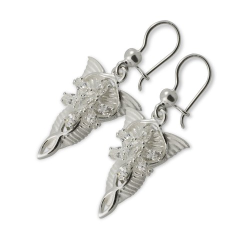Herr der Ringe Schmuck by Schumann Design Arwens Abendstern Ohrringe 925 Sterling Silber 3 Preisvergleich
