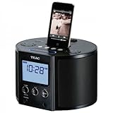 Teac SR-L70i - Clock radio with iPod cradle - black