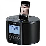 Teac SR-L70i - Clock radio with iPod cradle - black