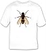 T-shirt with insect, warble, pest, arthropod, parasite, 