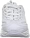 Skechers Sport Women's D'Lites Lace-Up Sneaker, White/Silver,10 M US