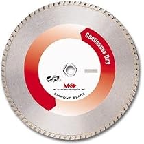 MK Diamond 4.5" Continuous Wet/Dry Blade - Silvertone (.08W")