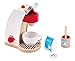 Hape My Coffee Machine Wooden Play Kitchen Set with Accessories (White)