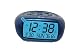 Equity 31038B LCD Calendar Alarm Clock with Temperature (Blue)