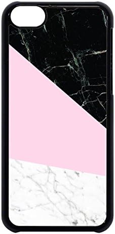 Iphone 5C Black Marble and white Marble coral Pattern ThinShell Case Protective Iphone 5C Case