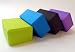 Yoga Block 2 pack 4 in. x 6 in. x 9 in. Larger Size High Quality 4 colors by Bean Products