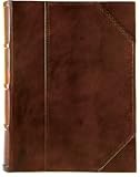 Review Eccolo  / Tuscania Leather Photo Album / Wedding Album / Scrapbook, Embossed Design, Gift Boxed, Large 9x12