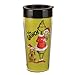 Vandor Dr. Seuss Grinch 16 oz Plastic Travel Mug, Green, Red, and Black