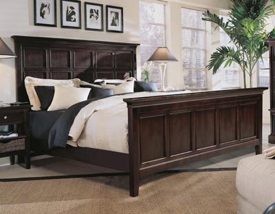 American Modern Queen The Classic Panel Bed