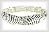 Bracelet - David Yurman Inspired Criss Cross B6119