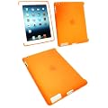Emartbuy Nueva Ipad 3 Y Apple Ipad 2 Smart Gel Funda Neon Compatible Con Genuino Apple Cubre Inteligentes (Todas Las Versiones De Wi-Fi Y Wi-Fi 3G/4G + - 16Gb 64Gb 32Gb) Orange