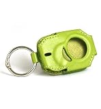 Green Leather Case Cover for Creative Zen Stone Keyring Portable Design Carrying Case