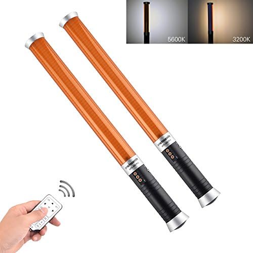 Pergear MTL-900pro 298 LED Traveller Handheld Magical Wand Light Studio Lighting for Camera(2 Sets)